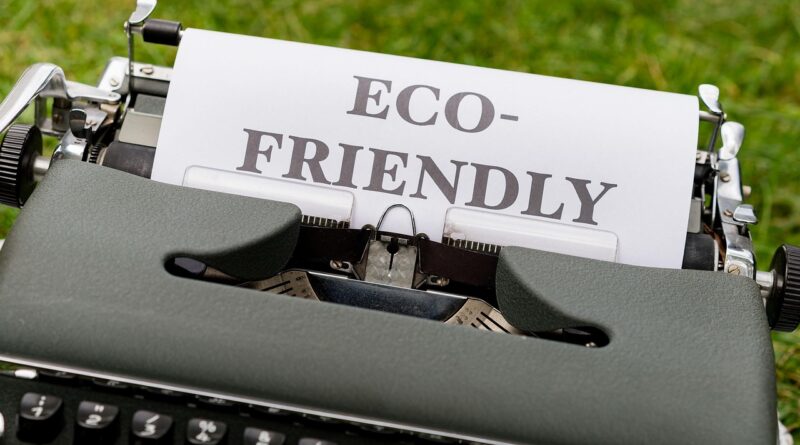 sustainable and eco friendly living