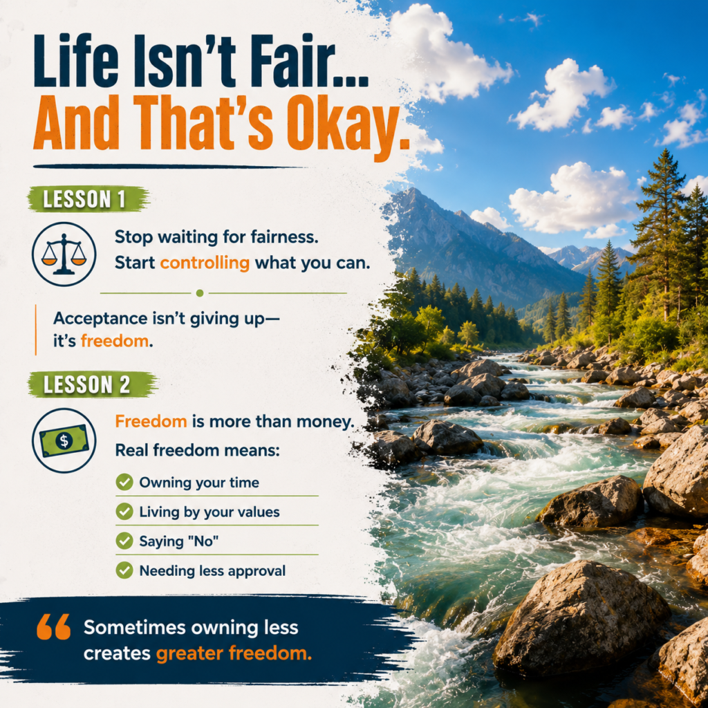 Nature-inspired personal growth infographic