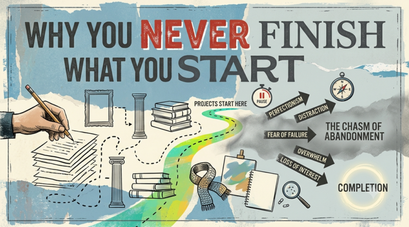 Reasons You Don't Finish What You Start